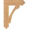 Ekena Millwork Legacy Arts & Crafts Smooth Bracket, Western Red Cedar, 5 1/2"W x 24"D x 32"H BKT06X24X32LEC03SWR - alternate 3